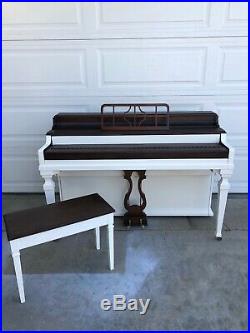 Winter & Co Upright Piano with Bench