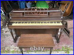 Winter & Company Antique Upright Piano