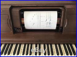Wood Wurlitzer Electric self player piano. (model 1203)