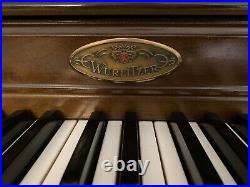 Wurlitzer Console Piano Satin Walnut Finish LOCAL PICKUP ONLY
