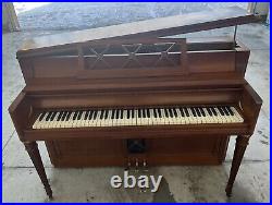 Wurlitzer Piano Upright Console