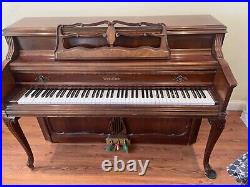 Wurlitzer Provincial Console Piano with Bench