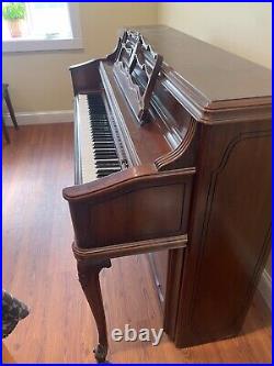 Wurlitzer Provincial Console Piano with Bench