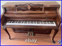 Wurlitzer Provincial Console Piano with Bench