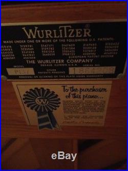 Wurlitzer Upright Piano Model P137