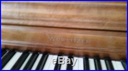 Wurlitzer Upright Piano with bench