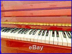 Wurlitzer WP50 Continental Console Polished Cherry Piano