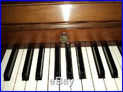 Wurlitzter Piano 3 Pedals & 88 Keys Queen Anne style Cherry finish USA INDIANA
