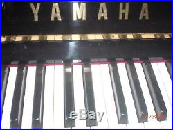 Yamaha Eboney Black Upwright Player Piano With Cd's Beautiful Sounds No Reserve