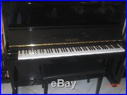 Yamaha Eboney Black Upwright Player Piano With Cd's Beautiful Sounds No Reserve