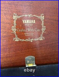 YAMAHA M-500S Upright Piano Cherry Console and Bench