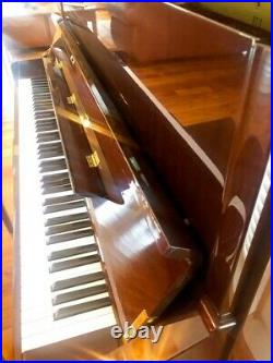YAMAHA U1 UPRIGHT PIANO Polished Mahogany Finish Local Pickup-Frederick, MD