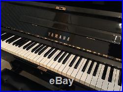 Yamaha U2 Upright Gloss Black Finish Piano