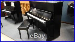Yamaha 48 Model U1 Upright Piano withoptional Kawai Bench Classic Satin Ebony