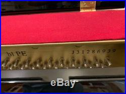 Yamaha B1 Polished Ebony 43 Upright Piano (2014)