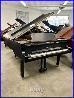 Yamaha C7 Semi-Concert Grand Piano with MIDI system 7'6 Satin Ebony