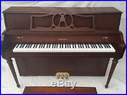 Yamaha Console Piano, Model M500 Upright Piano, One Owner, Bench Included