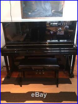 Yamaha Disklavier Piano Upright with Discs And Accessories