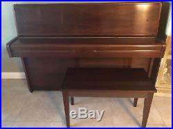 Yamaha M1A Console Piano American Walnut 1982 D3465743 w bench