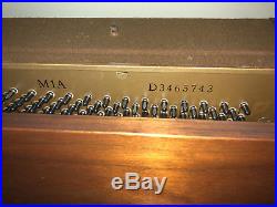 Yamaha M1A Console Piano American Walnut 1982 D3465743 w bench