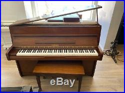 Yamaha M1 Console Upright Piano 42 1/2 Satin Walnut