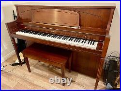 Yamaha M450 Upright Piano 44 1/2 Satin Cherry