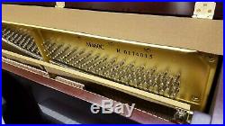 Yamaha M460 C 44.5 Gallery Collection Console Upright Piano in Walnut Mfg 2011