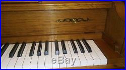 Yamaha M500 CM Oak French Provincial Console Piano Limited Beautiful Work