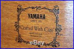 Yamaha M500 F upright piano light oak great shape