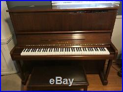 Yamaha MX100A Disklavier Upgraded USB Player Piano (U1) with Matching Bench VIDEO