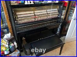 Yamaha MX100B Upright Piano Disklavier-PLAYER PIANO Ebony- #5017723
