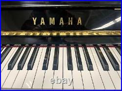 Yamaha MX100 Tall Upright Piano with Player System 50 Polished Ebony