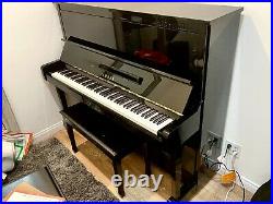 Yamaha MX100 Upright Piano 50 Polished Ebony