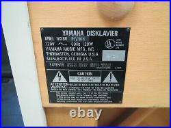 Yamaha MX80 PIVWH Disklavier Player Piano White Upright Piano
