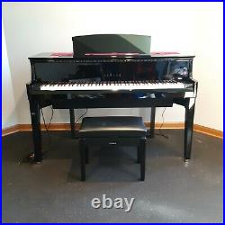 Yamaha N1X Digital And Acoustic Grand Piano Hybrid Ebony Polish