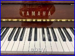 Yamaha P116 Upright Piano 44 1/2 Polished Cherry