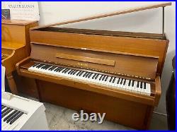 Yamaha P1 Console Upright Piano 42 Satin Walnut
