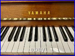 Yamaha P1 Upright Piano 46 Satin Walnut