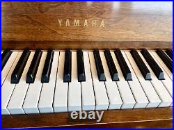 Yamaha P202 Upright Piano 45 Satin Walnut