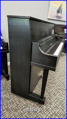 Yamaha P22M 45 Satin Ebony Studio Upright Piano Manufactured 2017 Indonesia P22
