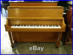 Yamaha P22 Upright Piano 45 Satin Oak