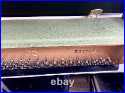 Yamaha P2 Continental Console Upright Piano 45 Polished Ebony