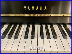 Yamaha P2 Continental Console Upright Piano 46 Satin Ebony