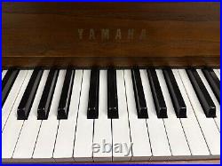 Yamaha P600 Studio Upright Piano 44 Satin Walnut