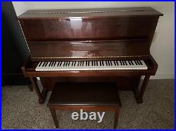 Yamaha Piano P22 Upright 48 Inch Walnut