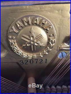 Yamaha Piano Spinet made in Hamamatsu, JAPAN 1964 Serial Number 320721
