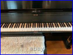 Yamaha Piano Studio P2C Upright Piano Black Great Condition (1978) withPaperwork