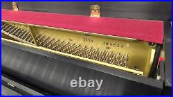 Yamaha T116 SE 45 Upright Piano Manufactured 2006 in the USA Satin Ebony