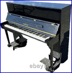 Yamaha T118 PE 45 Upright Piano in Polished Ebony