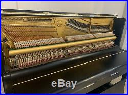 Yamaha U1 48 Vertical Upright piano Satin Ebony Excellent Condition